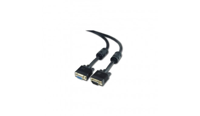 Gembird CC-PPVGAX-10-B VGA cable 3 m VGA (D-Sub) Black