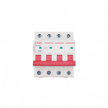 Miniature Circuit Breaker, 4P, 32A, Class C, 6kA