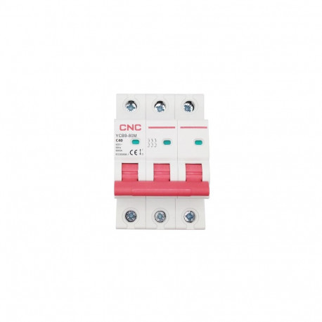 Miniature Circuit Breaker, 3P, 40A, Class C, 6kA