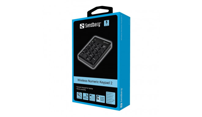 SANDBERG Wireless Numeric Keypad 2