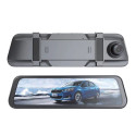 Autovideorekordér DVR911 v zrcadle Full HD G-senzor s couvací kamerou - šedý