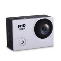 DV2400 Full HD Wi-Fi 12Mpx sportovní kamera, širokoúhlá vodotěsná + příslušenství - bílá