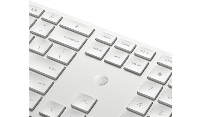 Zestaw klawiatura i mysz HP 650 bezprzewodowa biała