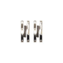 HINGE H STYLE 140X55X2.5MM AN BR2PC.LEFT