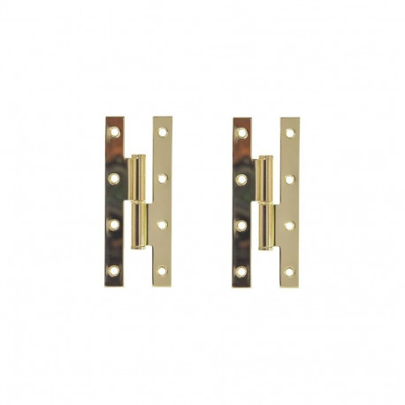 HINGE H stiil 140x55x2.5mm BRA2PC. vasak