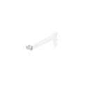 BRACKET CLOTHES RAIL 250 MM WHITE