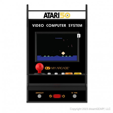 MY ARCADE Nano Player ,,Atari" nešiojama žaidimų konsolė, 75 žaidimai viename