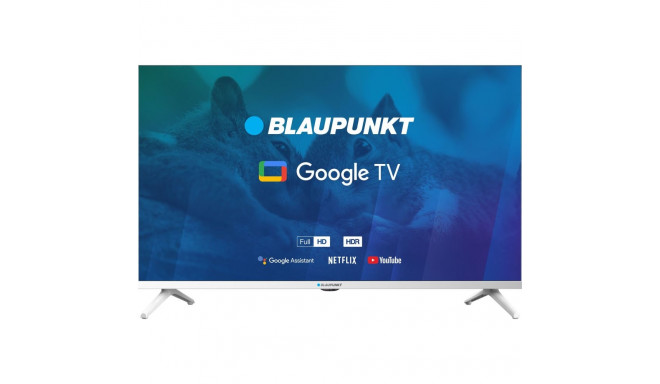 TV 32" Blaupunkt 32FBG5010S Full HD DLED, GoogleTV, Dolby Digital Plus, WiFi 2,4-5GHz, BT, valge