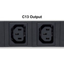 Intellinet Vertical Rackmount 24-Output Power Distribution Unit (PDU), 20 x C13 & 4 x Output C19, Re