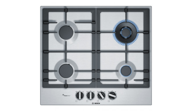Bosch Serie 6 PCH6A5B90 roostevaba integreeritud 60 cm gaas 4 tsooni