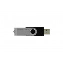 Goodram USB-mälupulk 128GB, must/hõbedane (UTS2-1280K0R11)