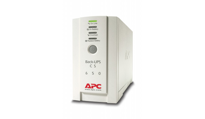 APC Back-UPS Standby (Offline) 0.65 kVA 400 W 4 AC outlet(s)