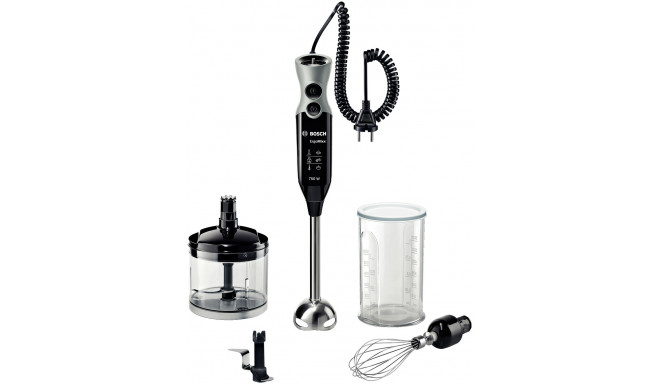 Bosch MSM67170 blender Immersion blender 750 W Black, Silver