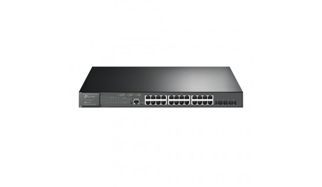 TP-Link Omada 24-portine gigabitine ja 4-portine 10GE SFP+ L2+ hallatav lüliti 24-portise PoE+-ga