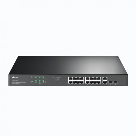TP-Link 18-pordiline gigabit rackmount lüliti 16 PoE+ga