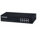Intellinet 8-Port Fast Ethernet PoE+ Switch, 8 x PoE ports, IEEE 802.3at/af Power-over-Ethernet (PoE