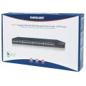Intellinet 48-Port Gigabit Ethernet Web-Managed Switch with 4 SFP Ports, 48 x 10/100/1000 Mbps RJ45 