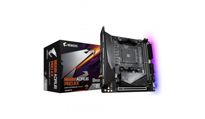 Gigabyte B550I AORUS PRO AX motherboard AMD B550 AM4 socket Mini-ITX