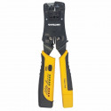 Intellinet Universal Modular Plug Crimping Tool and Cable Tester, 2-in-1 Crimper and Cable Tester: C