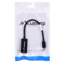 Lanberg adapter AD-0005-BK Mini DisplayPort (M) - HDMI (F) Standard 0,2m, must