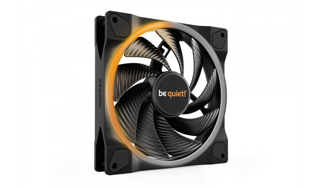 be quiet! Light Wings 140mm ARGB PWM suure kiirusega must ventilaator