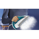 Tefal EasyGliss Plus FV5718 iron Dry & Steam iron Durilium soleplate 2400 W Turquoise, White