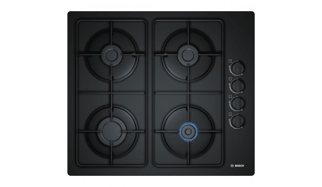 Bosch Serie 2 POP6B6B80 hob Black Built-in Gas 4 zone(s)