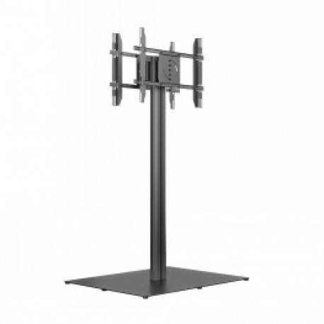 M PUBLIC DISPLAY STAND 180 HD BACK TO BACK BLACK W. FLOORBASE