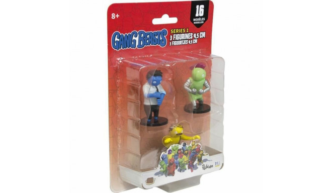 Rotaļu figūras Lansay Gang Beasts  Lot #3 3 Daudzums 4,5 cm