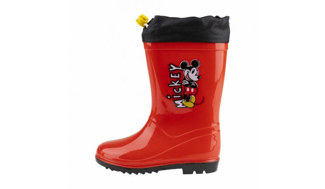 Children's Water Boots Mickey Mouse Red - 26