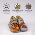 House Slippers Jurassic Park Brown - 24