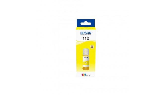 Tint Epson 112 C13T06C44A Pigment Ink Bottle, Yellow/kollane 70ml 6000lk EcoTank L6570/L15160/L15150