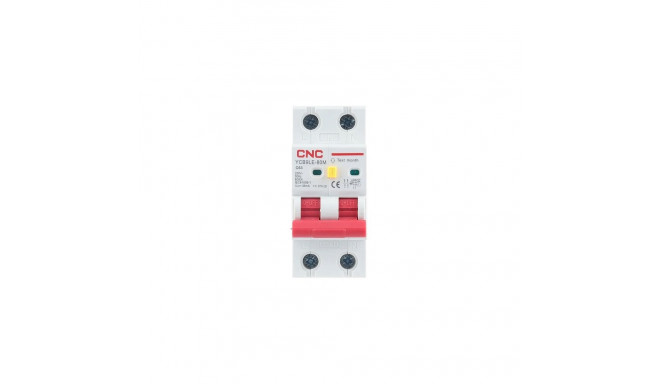 Residual Current Breaker with Over-Current, 2P, 63A, class C, 30mA, 6kA