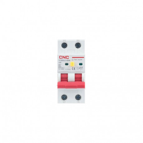Residual Current Breaker with Over-Current, 2P, 32A, class C, 30mA, 6kA