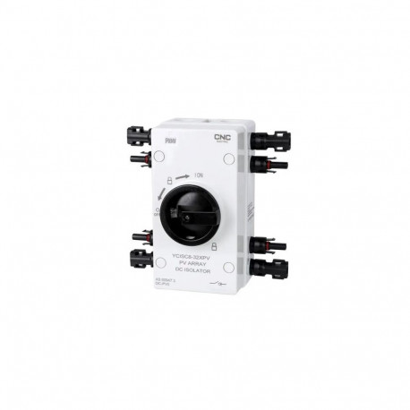 DC Isolator Switch 32A, 1000VDC, MC4, IP66NW