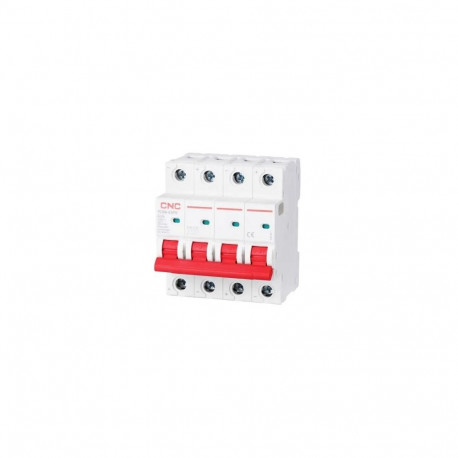 DC Miniature Circuit Breaker, 4P, 63A, Cat.A, 1000VDC, 6kA