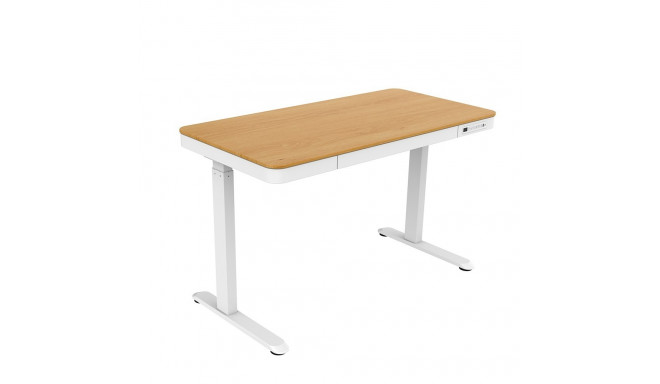 Tuckano Electric height adjustable desk ET119W-C white/oak