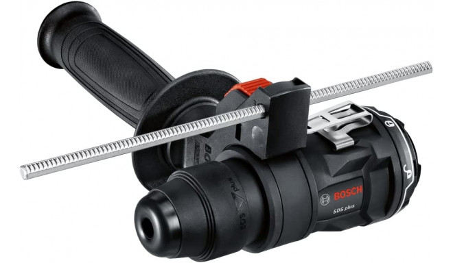 Bosch FlexiClick hammer drill attachment GFA 12-H Professional, drill chuck (black, for cordless scr