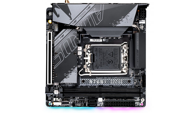 GIGABYTE B760I AORUS PRO - Socket 1700 - motherboard