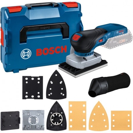 Bosch cordless orbital sander GSS 18V-13 Professional solo (blue/black, without battery and charger,