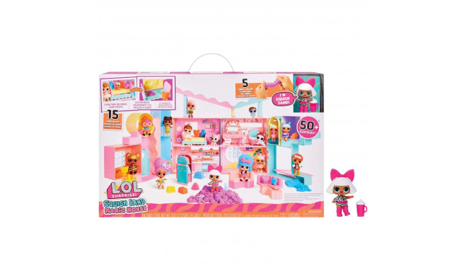 MGA Entertainment LOL Surprise Squish Sand Magic House w/ Dead, Dollhouse