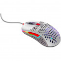 CHERRY Xtrfy M42 RGB, gaming mouse (gray/red)