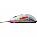 CHERRY Xtrfy M42 RGB, gaming mouse (gray/red)