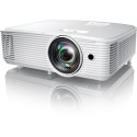 Optoma H117ST, DLP projector (white, WVGA, Full 3D, HDMI)