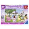 Ravensburger pusle Disney Printsess 2x24tk