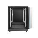 19inches RACK cabinet 15U,600x600x855,steel