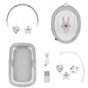 Bella Set Gray Concrete rocking cradle