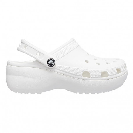Crocs naiste puukingad Classic Platform 206750 100 38-39, valge