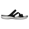 Klapki damskie Crocs Swiftwater Sandal W czarno-białe 203998 066 39-40
