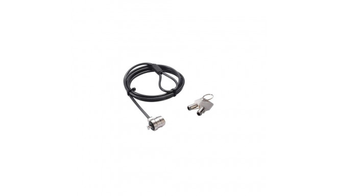 DICOTA D30971 cable lock Black, Silver 2 m